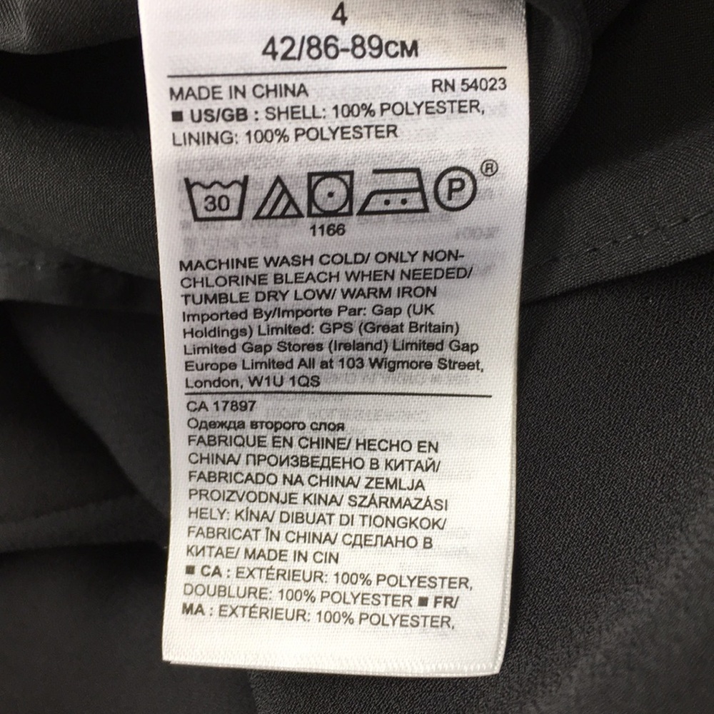 Banana Republic Black Criss Cross Back Midi Dress - Picture 9 of 14